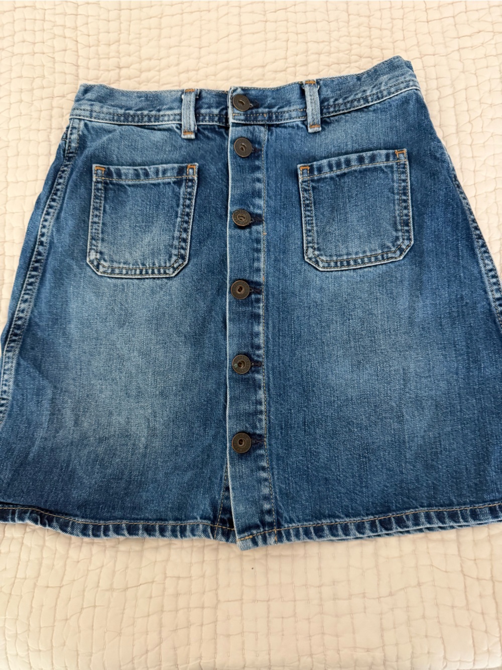 Pepe Jeans Blue Button-Front Denim Overalls